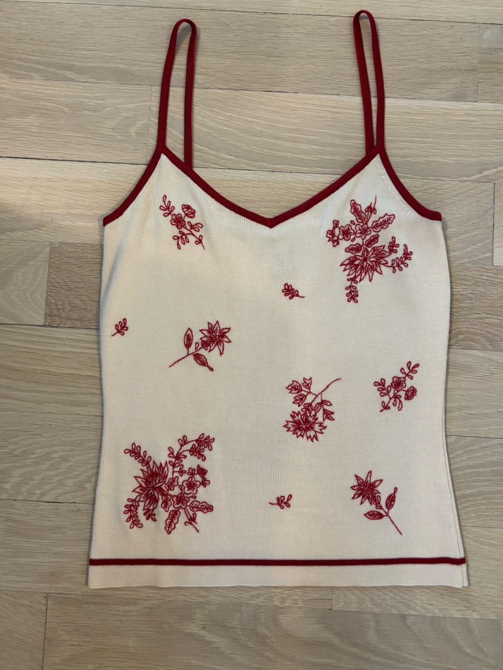 Ann Taylor Spaghetti Strap Tank Top